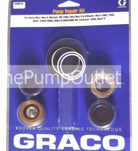 GRACO 248213 PACKING FITS MANY 1595 1095 5900/10000 MARK V (SEE LISTING) 248-213