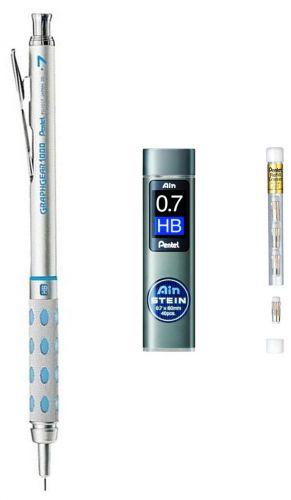 Pentel PG1017 Mechanical Pencil (1pc)+C277-HB Refill (1pc)+Z2-1N Erase (1pc)