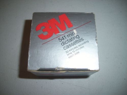 Box of 5 3M  Micro II Dictating Cassettes