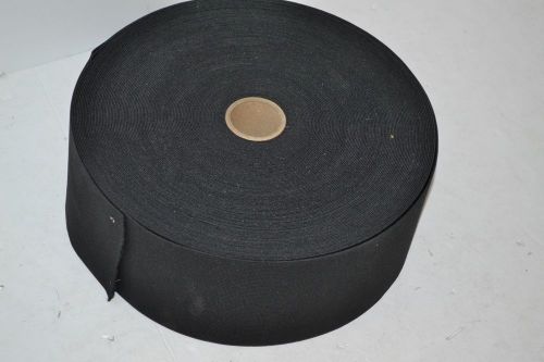 HUGE Bulk Roll Black Elastic 4&#034; Wide 6lbs of Elastic - Roll is 10.75&#034; Diameter