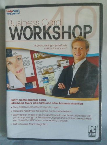Business Card Workshop 4.0 Logo Graphics Software 2012