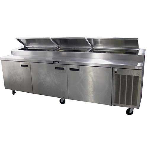 Delfield  Three Door Refrigerated Pizza Prep Table