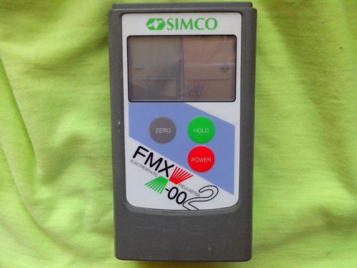 SIMCO FMX-002 Electrostatic Fieldmeter used no testing