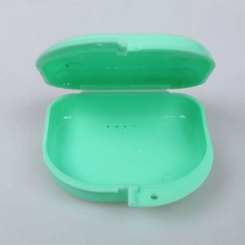 4PCS Orthodontic Dental Denture Retainer Box Container Teeth Holder Strong Box