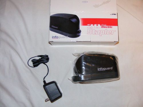 Infoguard ES20H 20 Sheet Electric Stapler - NEW IN BOX