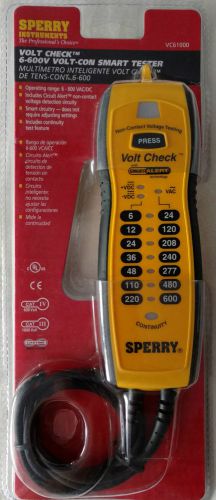 New Sperry Instruments VC61000 Volt Check Wiggy type Smart Voltage Tester