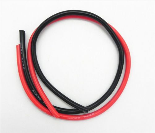 8AWG Soft Silicone Wire 1m  Super flexible high temperature