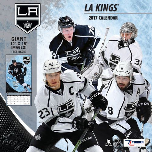 Los Angeles Kings 12&#034; x 12&#034; 2017 Team Wall Calendar - NHL
