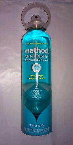 Method Air Refresher, Beach Sage, 6.9 oz Aerosol, 6/Carton