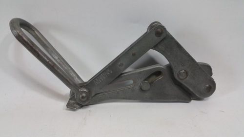 M KLEIN &amp; SONS 1613-40 CABLE WIRE PULLER GRIP LINEMEN TOOL 4500 LB .37-.10
