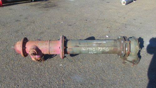 MUELLER FIRE MAIN HYDRANT/3 1/2 PIPE&amp;ELBOW #1025859J FM250WP 5 1/4 1999 NEW