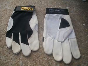 Tillman Trufit 1470 L Top  Grain  Goaqtskin Gloves Size LArge NEW WITH DEFECTS