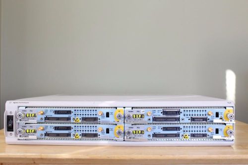 Agilent n2x n5541a 4-slot chassis + 4 x n5306a, pcie 2.0 &amp; 1.0 protocol analyzer for sale
