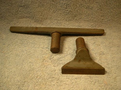 Vintage tool rests ddl12 &amp; ddl4 delta wood lathe 1 inch shank 12&#034; and 4&#034; for sale