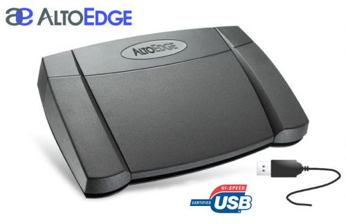 AltoEdge USB Foot Pedal for Transcription - Product Code: FPAEUSB2