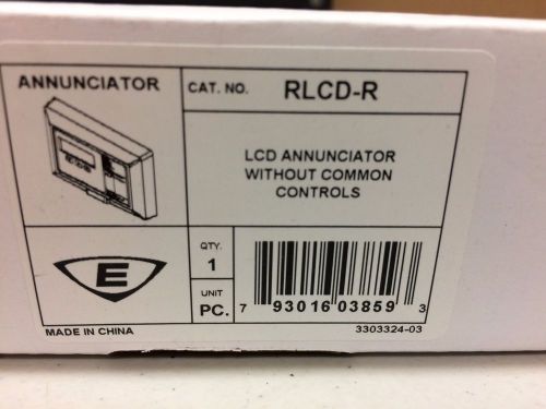 (NEW) EDWARDS RLCD-R - REMOTE LCD TEXT ANNUNCIATOR
