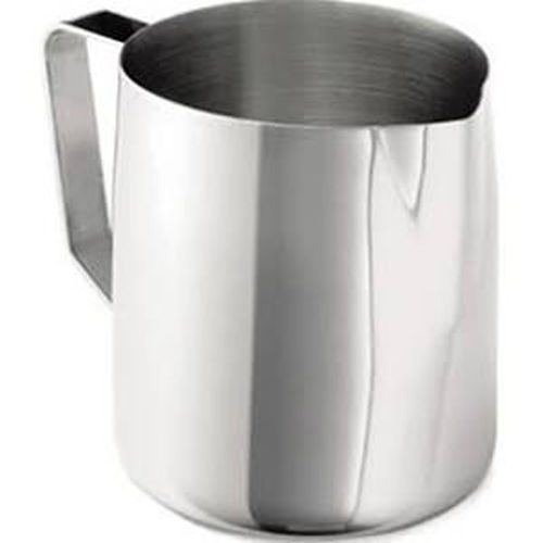 Tablecraft 2014 12-14-oz Stainless Steel Frothing Cup, Mirror Finish