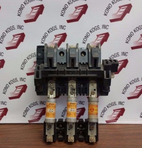 Allen-Bradley X-395316 Disconnect Switch Assembly with X-395490 Fuse Block Assy.