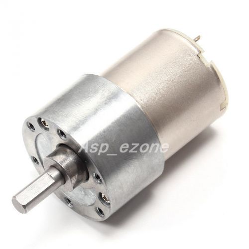 12v 200rpm dc large torque dc motor metal geared electric motors multi speed for sale