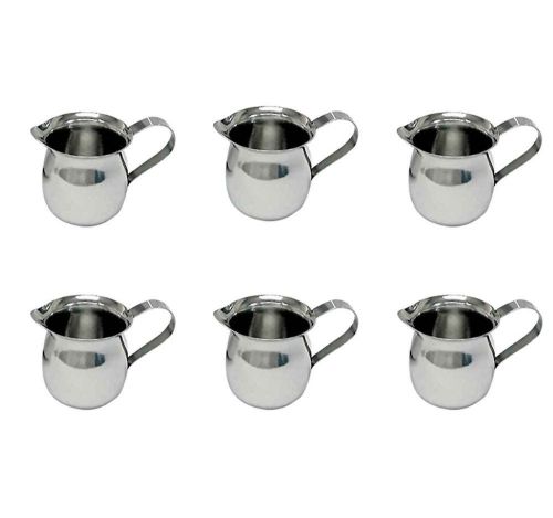 Update international bc-3 stainless steel bell creamer 3-ounce 2-1/4-inch set... for sale