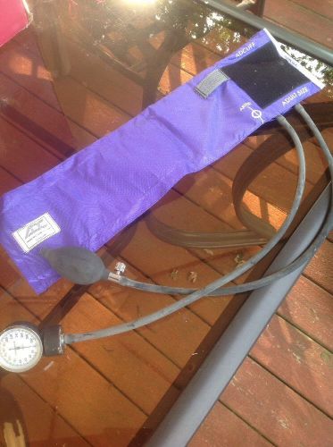 Purple American Diagnostic Blood Pressure Cuff Tested Works