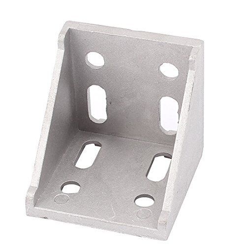Uxcell aluminum alloy 58x58x59mm corner brace angle bracket support for sale