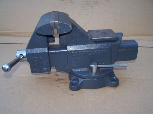 Craftsman  5-1/2&#034; bench vise    made in u.s.a. for sale