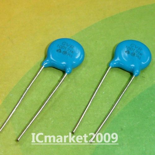 20 PCS 10D121K DIP-2 10D121 Metal Oxide Varistor resistor NEW