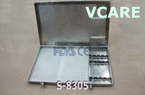 Sterilization Tray with Two Silicon Mats SS with Racks FDA &amp; CE