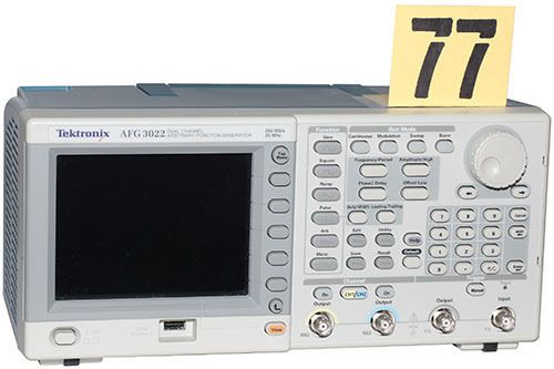 Tektronix AFG 3022 Arbitrary Function Generator  Tag #77