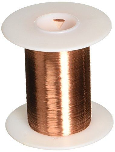 Remington Industries 40SNSP.25 40 AWG Magnet Wire, Enameled Copper Wire, 4 oz.,