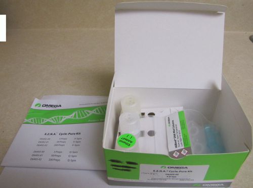 BRAND NEW Omega E.Z.N.A.® Cycle Pure Kit for PCR product purification #D6493-00
