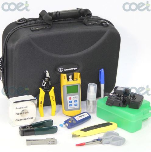Orientek tfh-30a ftth fiber optic tool kit ct-30 cleaver,optical power meter,vfl for sale