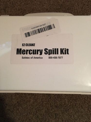 Mercury Spill Clean Up Kit with Hard Case