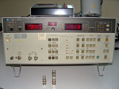 HP4140B pA meter with ME Nanacoulomb Meter