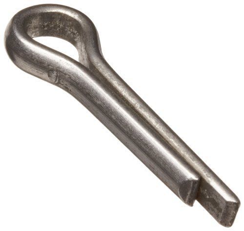 Small Parts Steel Cotter Pin, Plain Finish, 3/16&#034; Diameter, 4&#034; Length (Pack of