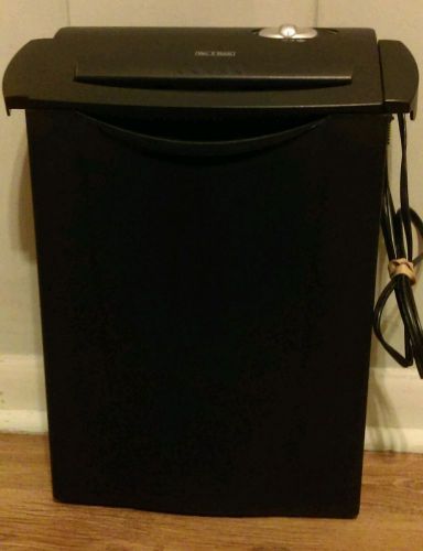 Paper Shredder WM-5S Black Basket Portable Electric 5 Sheet Straight Strip Cut