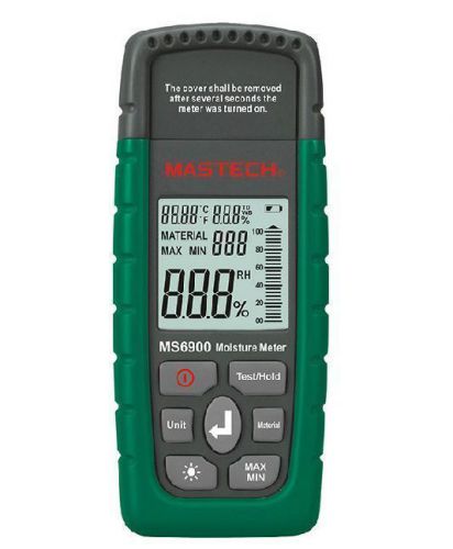 Mastech MS6900 Digital Wood Timber Moisture Meter Tester
