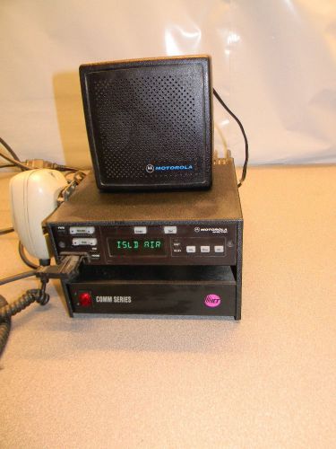 Motorola spectra two way mobile radio da5km+068w d44kma7ja5bk, w speaker, p.s. for sale