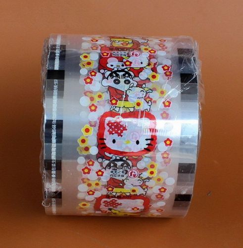 Milk sealing film tea cup seal Hello Kitty printing healthy material 3000 Cups Y