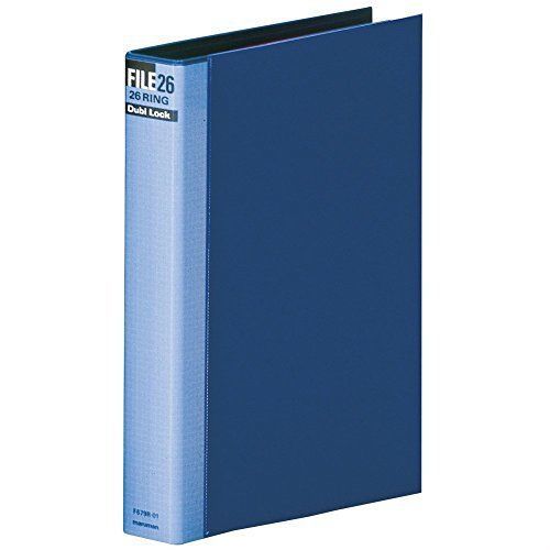 F679R-02 Maruman metal binder da block file B5 26 holes back width 44mm