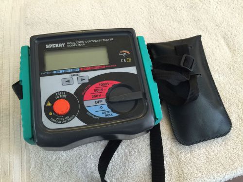 Sperry 3005MOV Manual Digital Insulation Tester GREAT SHAPE!!!