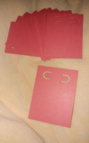 NEW Handmade Earring jewelry display card, 2x3 inch, 26 pcs, hot pink