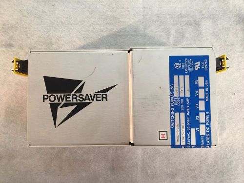 Switching Power Inc. Powersaver Regulated DC Power Supply 77920-81011 115/230V