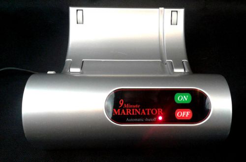9 Minute Marinator MM001 Electric Food Vacuum Tumbler ~ Machine Base Only