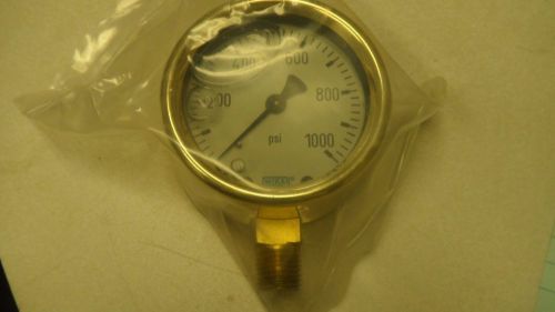 50233521 wika type 213.53 utility pressure gauge 0-1000 psi for sale