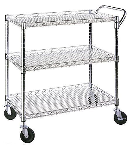 Industrial All-Purpose Food And Utility Cart, NSF Listed