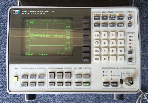 Hewlett Packard 3561A Dynamic Signal Analyzer, 0.000125 Hz to 100 kHz