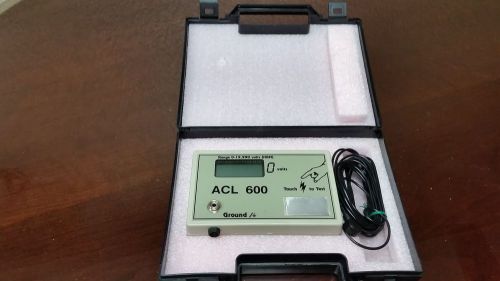 ACL 600 Staticide Stati-Check Meter - Includes Case