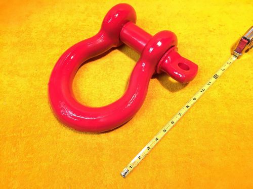 ***NEW***  25 TON CROSBY USA RIGGING SHACKLE CLEVIS 1-3/4&#034; SCREW PIN WLL 25T **